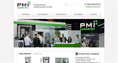 Desktop Screenshot of pmi-systems.ru